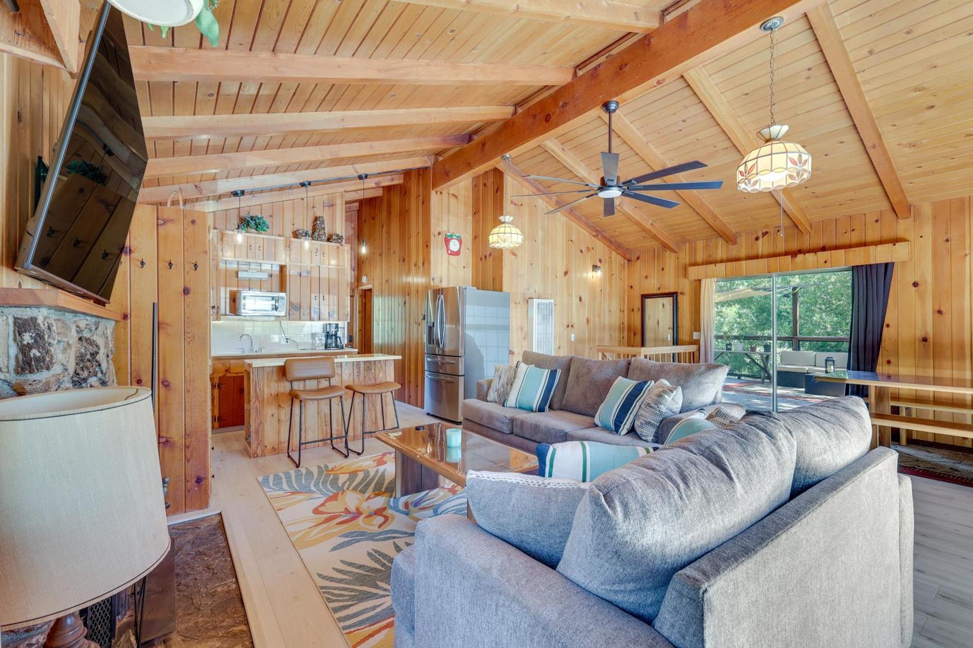 Peaceful Wooden Cabin, 2 Mi To Bass Lake! Oakhurst Exterior foto