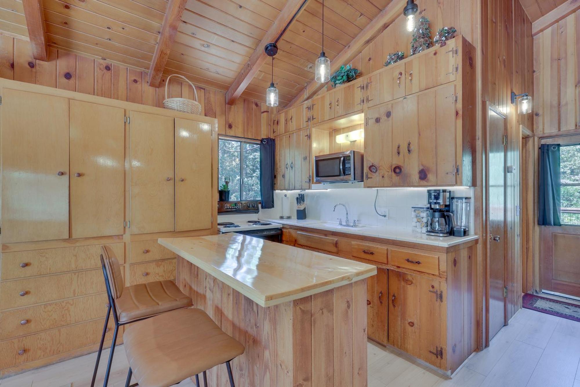 Peaceful Wooden Cabin, 2 Mi To Bass Lake! Oakhurst Exterior foto