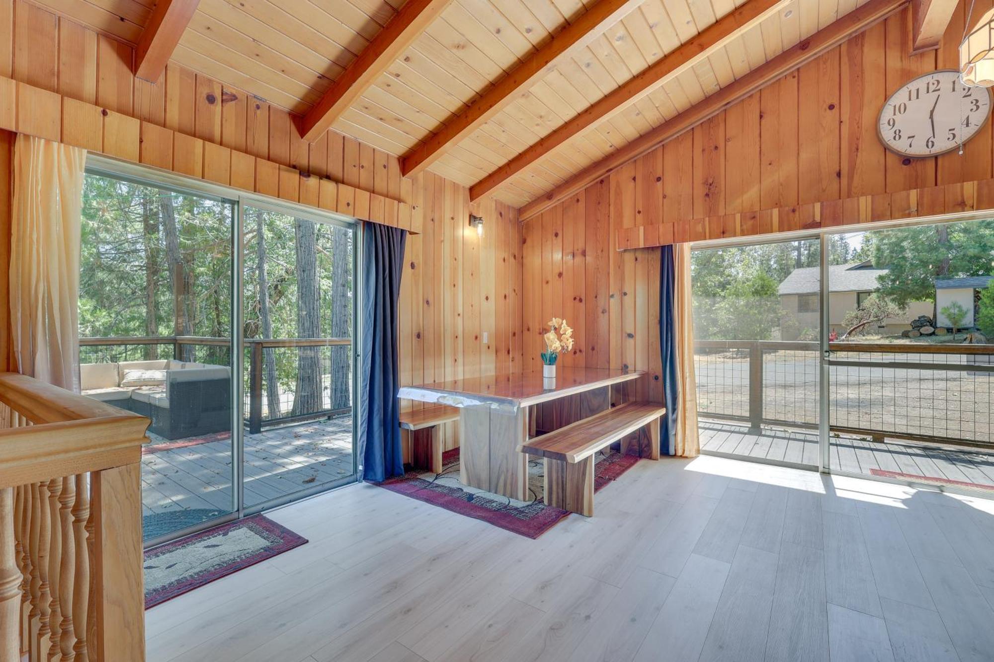 Peaceful Wooden Cabin, 2 Mi To Bass Lake! Oakhurst Exterior foto