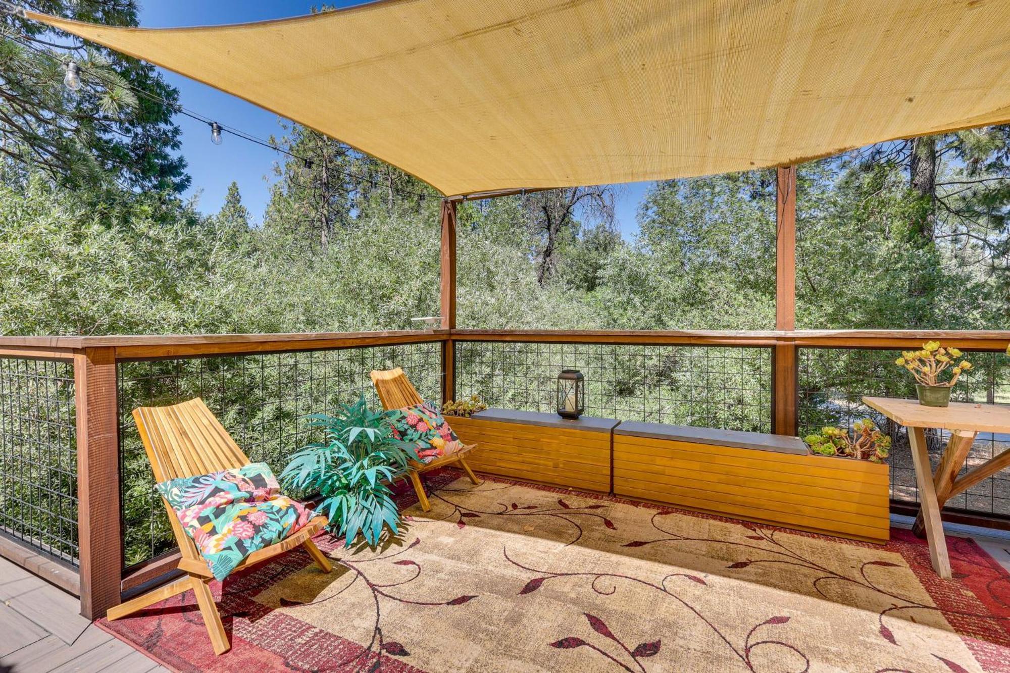 Peaceful Wooden Cabin, 2 Mi To Bass Lake! Oakhurst Exterior foto